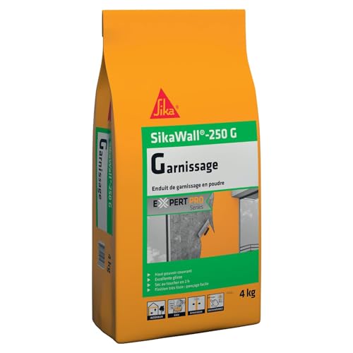 SIKA - Enduit de garnissage en poudre - SikaWall-250 G blanc - Nivellement de surface irrégulière...