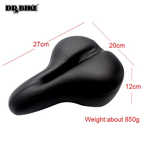 DRBIKE Wide Saddle with Taillight