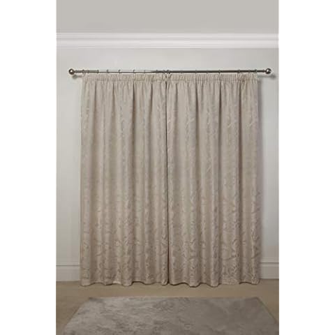 Emma Barclay Duchess Cream Jacquard Curtains Cover
