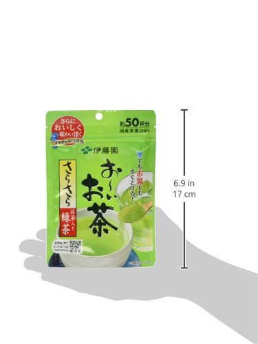 Itoen Oi Instant Green Tea Powder with Matcha From Japan 40g 50 Cups — view 3