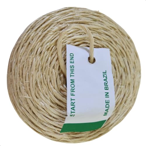Barbante Sisal Fio 2mm 100m para Artesanato Convites Amarração