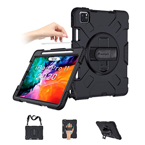 Miesherk STOCK iPad Pro 11 Case 2020 with Pencil Holder Support Pencil Charging,Heavy