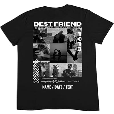 latostadora Camiseta Personalizada Boyfriend Girlfriend - Camiseta Pareja Personalizada Foto Collage Texto - Camiseta Only You Personalizable - Regalo Navidad Pareja Personalizado San Valentín | Ya disponible en tu tienda friki favorita! En mundofriki.es!