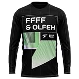 Maillot Ciclismo Hombre Manga Larga para Hombre Jersey De Ciclo Bici del Camino De MTB Ropa De La Bicicleta Equipacion para Montar En Bicicleta Y Motocross Unisex (Type7,XXL)