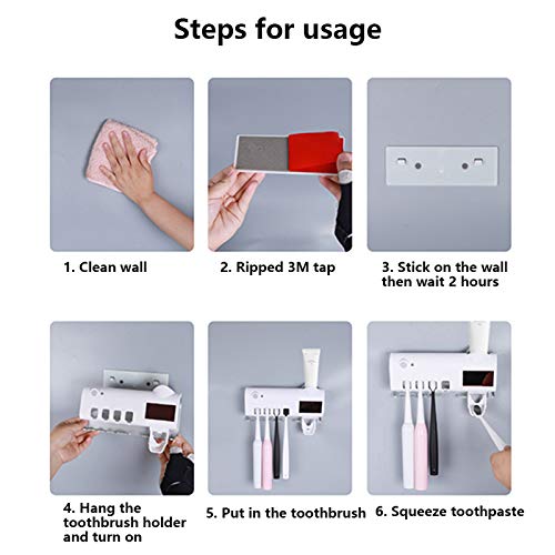Sterilizzatore Portaspazzolino UV, Cting