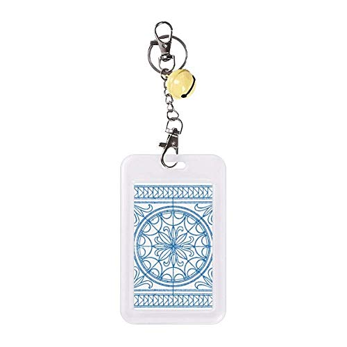 Funda para tarjetas Talavera campana amarilla ideal para tus viajes