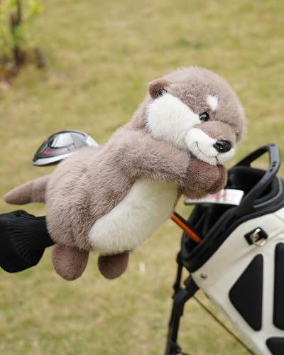Big Teeth Sea Otter Plush Headcover