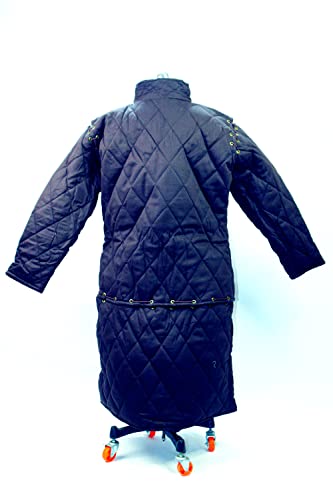 Image of AnNafi Thick Padded Medieval Gambeson Armor | Theater Costumes Full Sleeves| Cotton Fabric Aketon Jacket | Arming Doublet