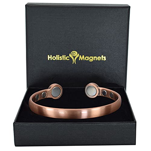 Bracelet magnétique cuivre pur contre les douleurs articulaires de poignet taille M