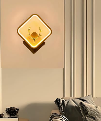 FILLISKA® Luxurious Deer Wall Lamp with Adjustable