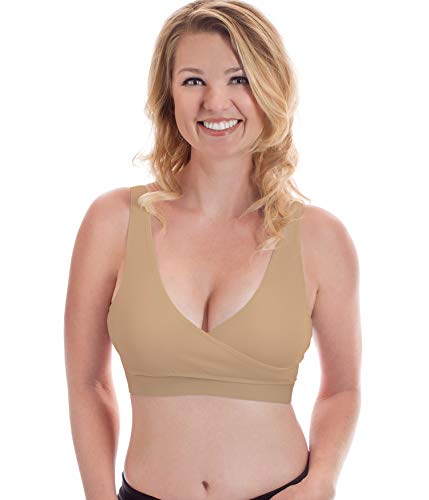 image for Rumina Hands Free Classic Pump&Nurse Adjustable Nursing Bra for Pumpin