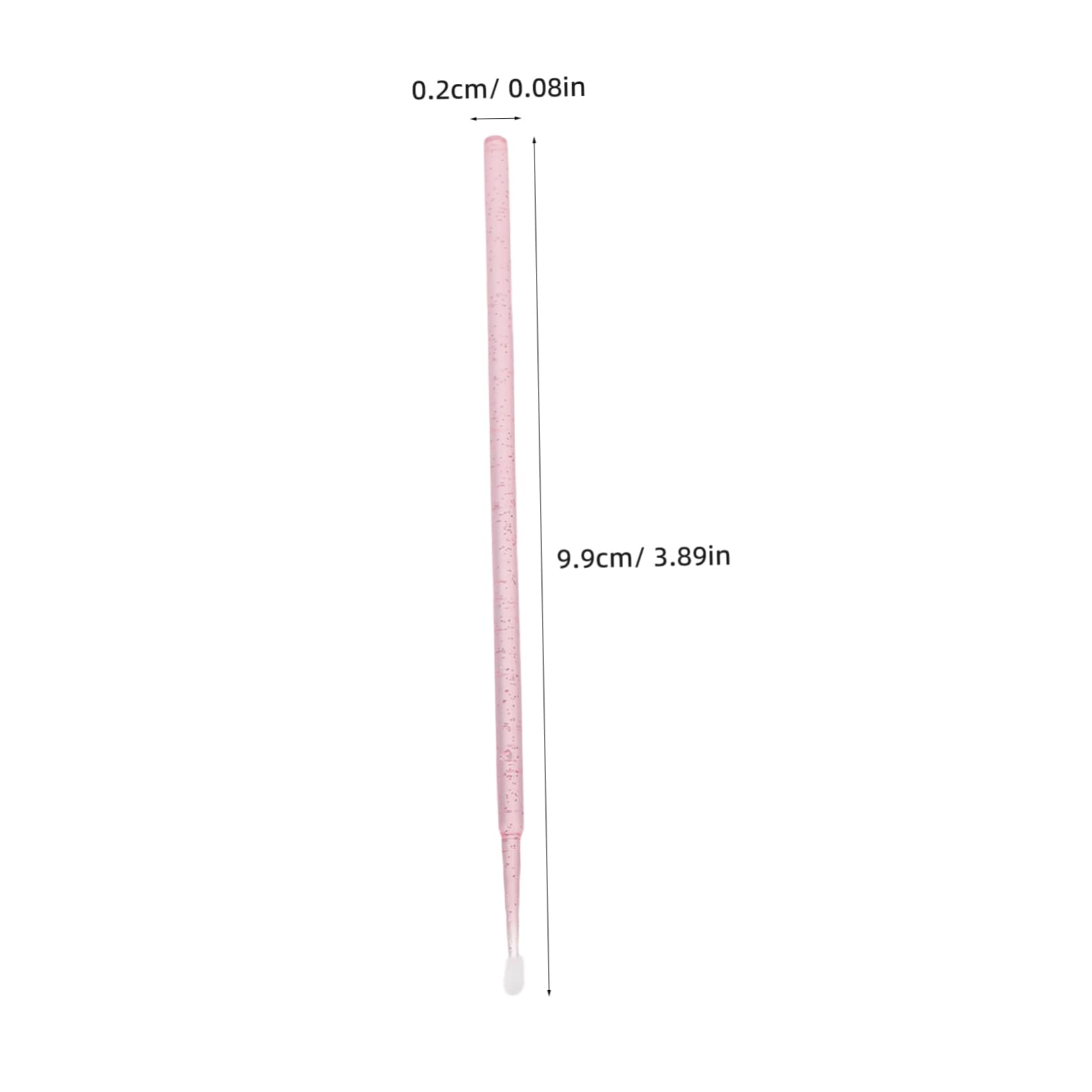 FOMIYES 100pcs Swab Cotton Swabs for Ears Reusable Cotton Swabs Cotton Ear Swabs Cotton Sticks for Cosmetic Purposes Cotton Swabs with Adhesive Micro Swabs Liquid Swabs Plastic