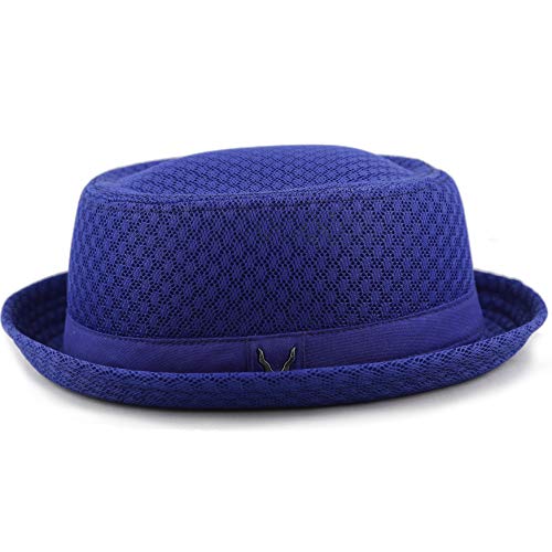 Image of The Hat Depot Unisex Light Weight Classic Soft Cool Mesh Pork Pie hat