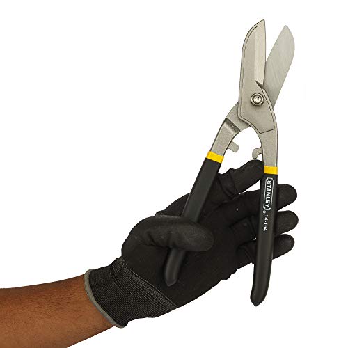 Image of STANLEY 14-164 10'' /250mm Tinsnips Without Spring (Silver and Black)