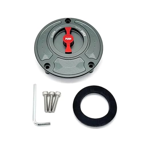 Couvercle de bouchon de réservoir de carburant en alu pour Ducati 916 996 1098