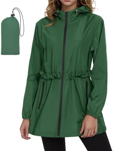 Regenpak voor dames en heren, reflecterend, waterdicht, opvouwbare jas broek, winddicht, outdoor, fietsen, vissen, wandelen, Marokkoblauw-ongevoerd, M