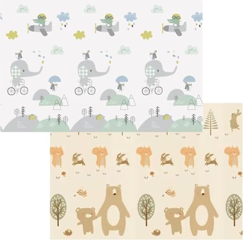 Baby Tapete de Atividades Infantil 8MM Tatame Portátil dos Bebês ...