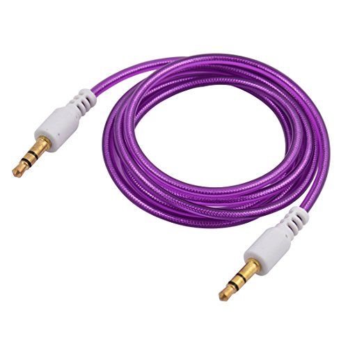 Cable auxiliar de audio 3.5mm macho a macho 1 m miniatura 1