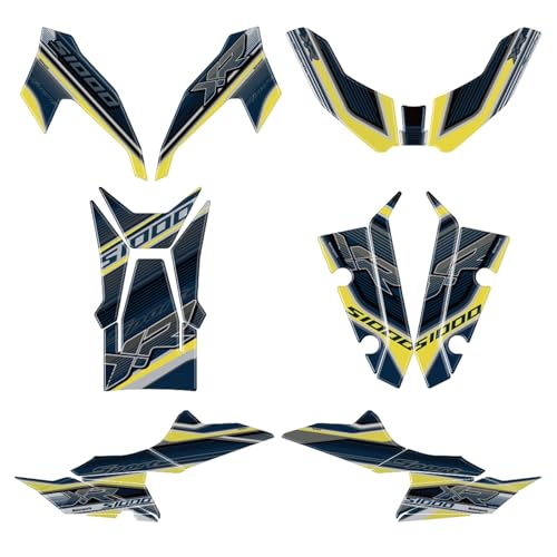 Protection Gel 3D Moto BMW S1000XR Anti-Rayures Kit Autocollant Carénage pour Longs Voyages