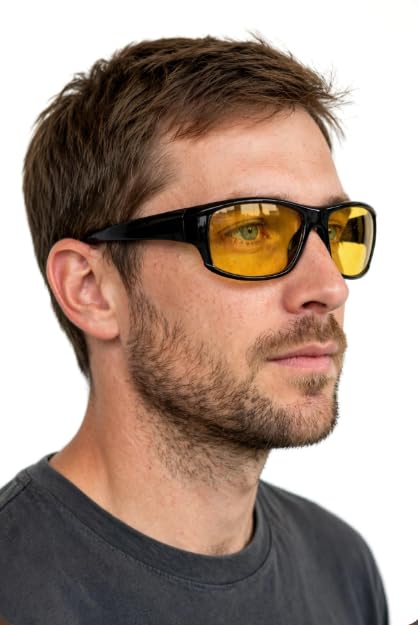 Image of Unisex Stylish Round Sunglasses | TAC Polarized Lens | 100% UV Protection | Men & Women Driving Bikes, Outdoor Sports, Hiking & Travel Eyewear (black sunglass)