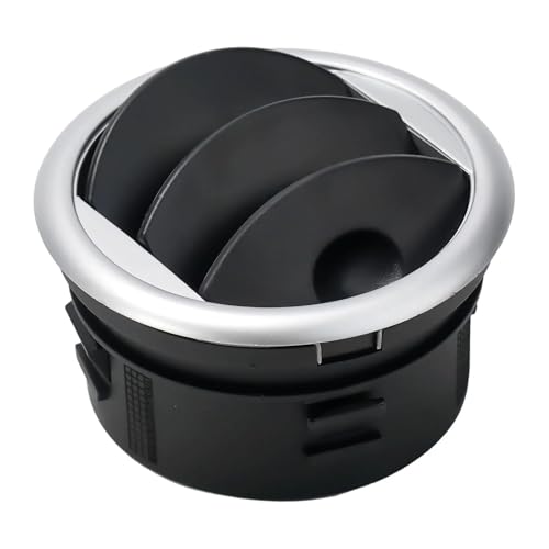 BUBEFSKD Salida de ventilación reducida de ruido para aire acondicionado de coche con diseño ergonómico, adecuado para un mejor control del flujo de aire. Deflector de ventilación ajustable en varios