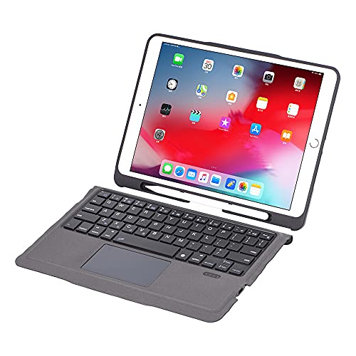 タッチパッド付き iPad Pro11 第3世代 2021新型 キーボードケース 第2世代 マグネット内蔵 脱着式 キーボードカバー Apple Pencil 収納 取り外し可能 磁石吸着 分離 折畳み スタンド 薄型 Bluetooth キーボード スマ