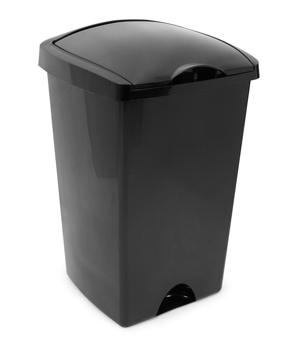 Addis 50-Litre Plastic Bin With Lift-Up Lid