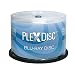 PlexDisc 633-814 25 GB 6X Blu-ray Logo Top Single Layer Recordable Disc BD-R, 50-Disc Spindle