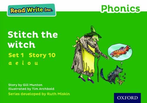 Stitch the Witch (Green Set 1 Storybook 10) (Read Write Inc. Phonics)