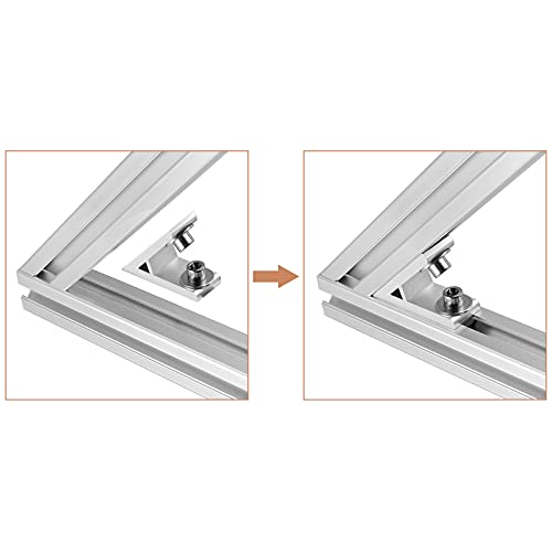 Kamtop 10pz 45 Gradi 3030 Alluminio Profilo in