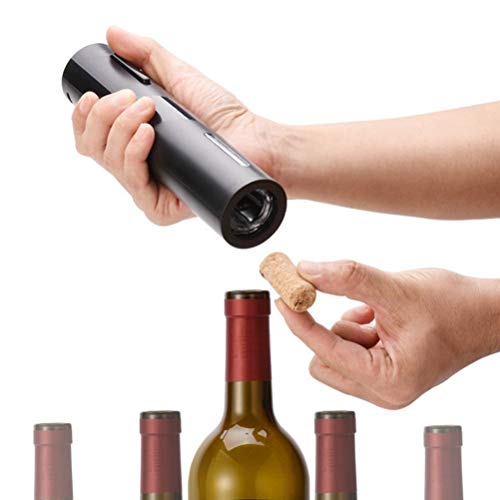 Abridor de vinho elétrico, saca-rolhas automático, recarregável, conjunto de abridor de garrafa de v
