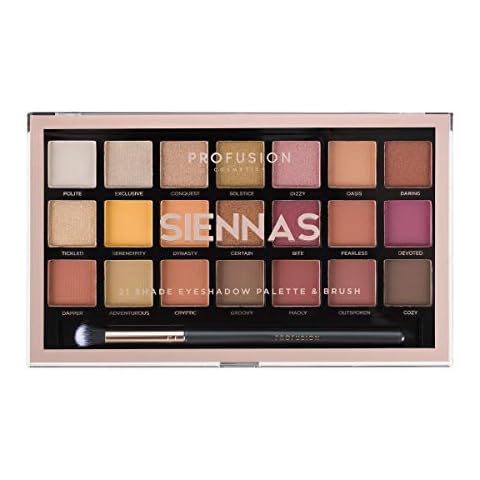 Profusion Cosmetics 21 Shade Eyeshadow Palette Cover