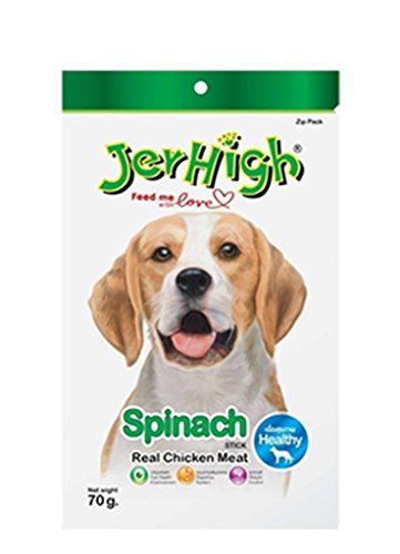 Image of JerHigh Spinach Stix Dog Treats, 70 g(Pack of 3)