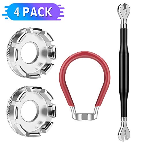 4 Pack Bike Spoke Tool Bicycle Spoke Wrench Cycling Pocket Tools Bike Rim Correct Kit