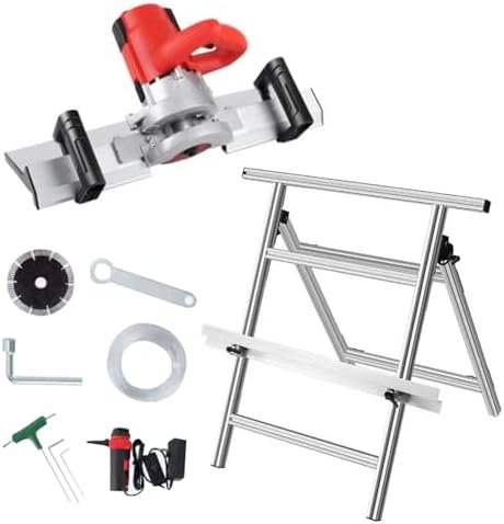 Electric Tile Bevel Cutter,Professional 45 Degree Chamfering Tool, with Pump/Installation Kit, for Tile Work (A)