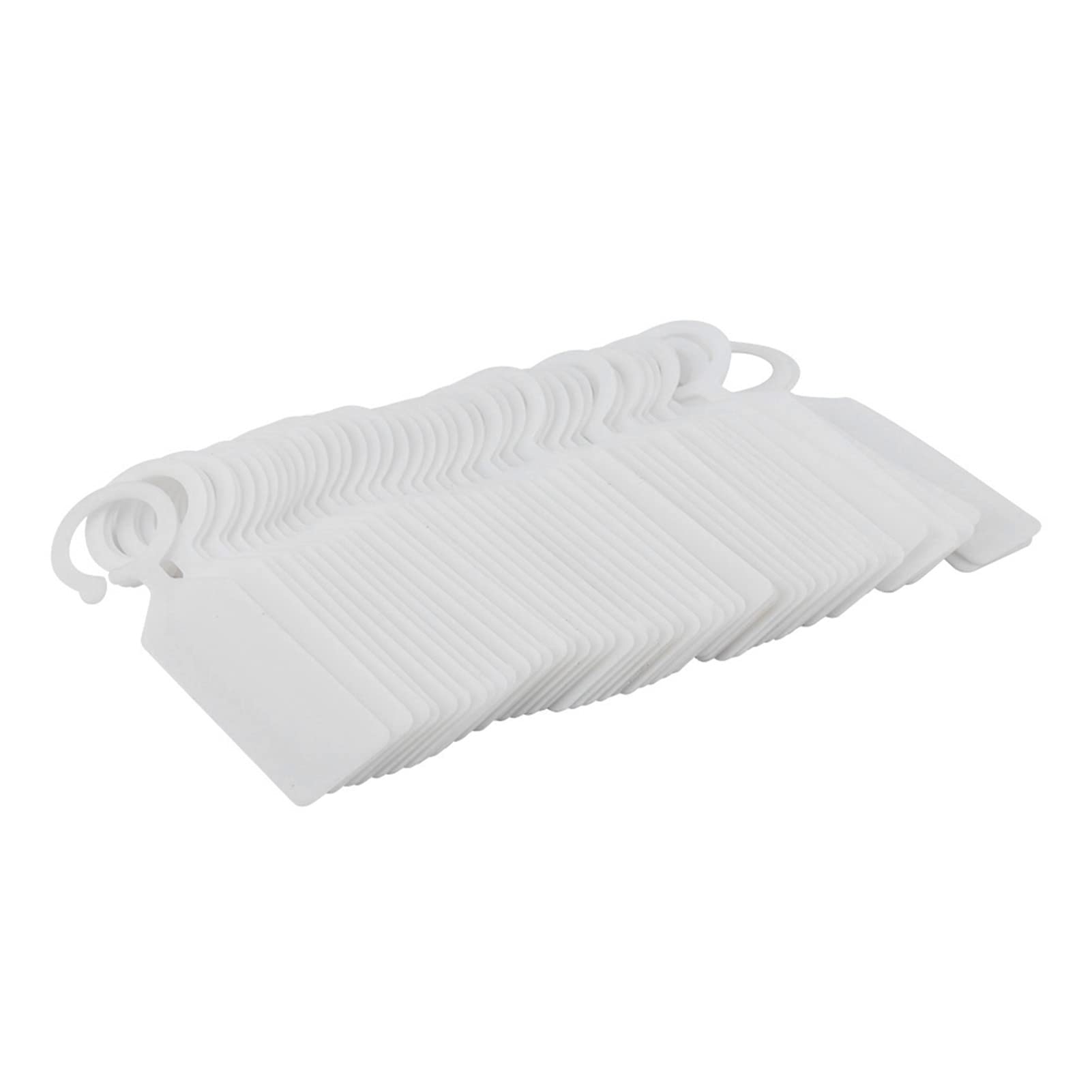 100 PCS Plastic ing els,Plant Tags,Nursery Garden Markers,for Marking Seed Trays, pots or attaching to Young Plants (White)