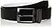 Nike Men's Standard Pebble Feather Edge Reversible Belt, white/black, 38