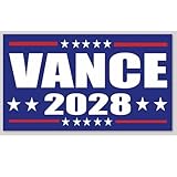 JD Vance 2028 for President 6x3.5 Inch Vinyl Bumper Sticker