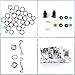 INGKAN 0AM DSG DQ200 Transmission Valve Body Repair Kit Fits for 12-21 Audi A1, 90-21 VW Jetta/Passat, Seat Altea 05-12/ Leon 01-21 OE 0AM325066AE 0AM325066C 0AM325066AC 0AM325066AA