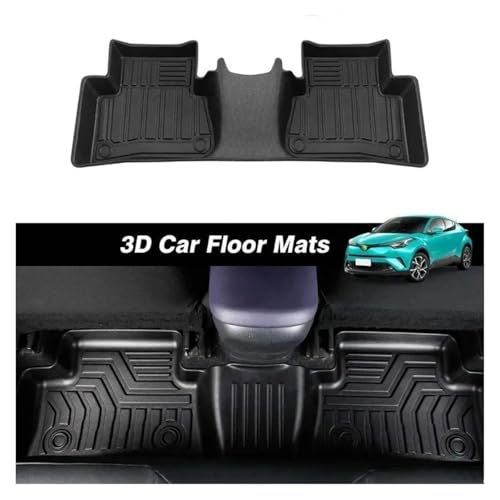 Tapis de coffre pour Toyota CHR 2018-2023 en TPE étanche