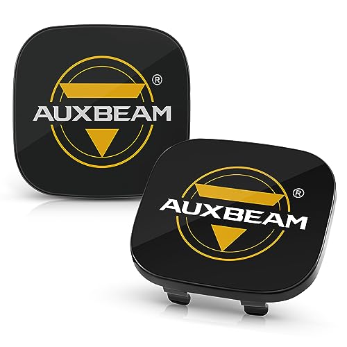 Auxbeam 5 inch LED Pods Covers 2PCS Square Offroad Cube Lights Protective Covers Lens Mask for Driving Lights Fog Lights Off Road Light Bar, 5 inch Black Covers (ZD000801-FBA)