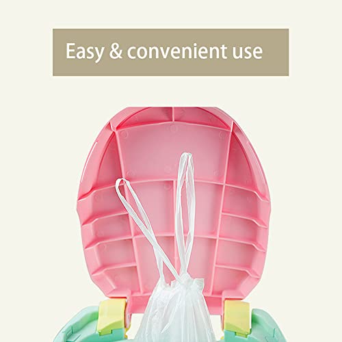 100 Pack Potty Chair Liners With Drawstring, Portable Potty Bags Potty Training Bags Potty Liners, Potty Refill Liners Disposable Potty Liners For Toddlers Kids And Baby #TOP3