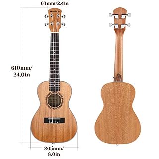 MARTISAN Ukulélé Concert Kit Hawaïen Débutants 23 pouces Ukulele Aquila Cordes avec Housse, supplémentaire Cordes… - Les Beatles, Paul McCartney, John Lennon, RIngo Starr, George Harrison MARTISAN Ukulélé Concert Kit Hawaïen Débutants 23 pouces Ukulele Aquila Cordes avec Housse, supplémentaire Cordes… – Image 5