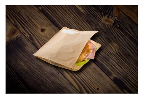 ELAG- Sac à Sandwich-ELAG SNACKPochetta Large white 194 x 210 + 20 mm - Avec Serviette -300 pièces par boîte