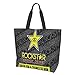 Rockstar Energy Drink wiederverwendbare Einkaufstaschen strapazierfähige Einkaufsbox faltbar extra groß für Geschenkkorbtüten
