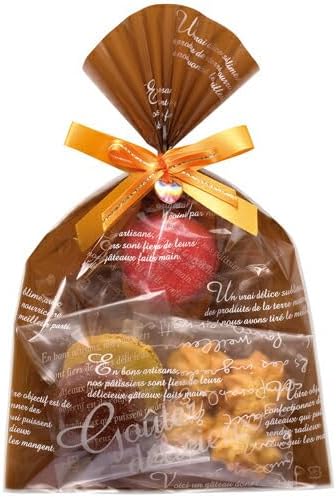 株式会社東光 PAOTOKO ＯＰＨ溶断袋 ガトーデリシャス（ブラウン）160&times;250mm 1,000枚 ギフト ラッピング RC1