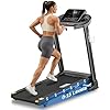 ATEEDGE Treadmills for Home with 15% Auto Incline, 3.0HP Folding Running Machine, 300 lb Capacity, Shock Absorption, Bluetooth App, Space Saving Design