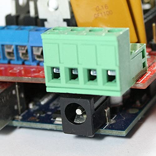 Lysee 3D Printer Parts & Accessories - 3D Printer RAMPS 1.4 Set/Kit for RepRap 3D Drucker, 5xDRV8825, 12864 LCD for - (Color: Red)