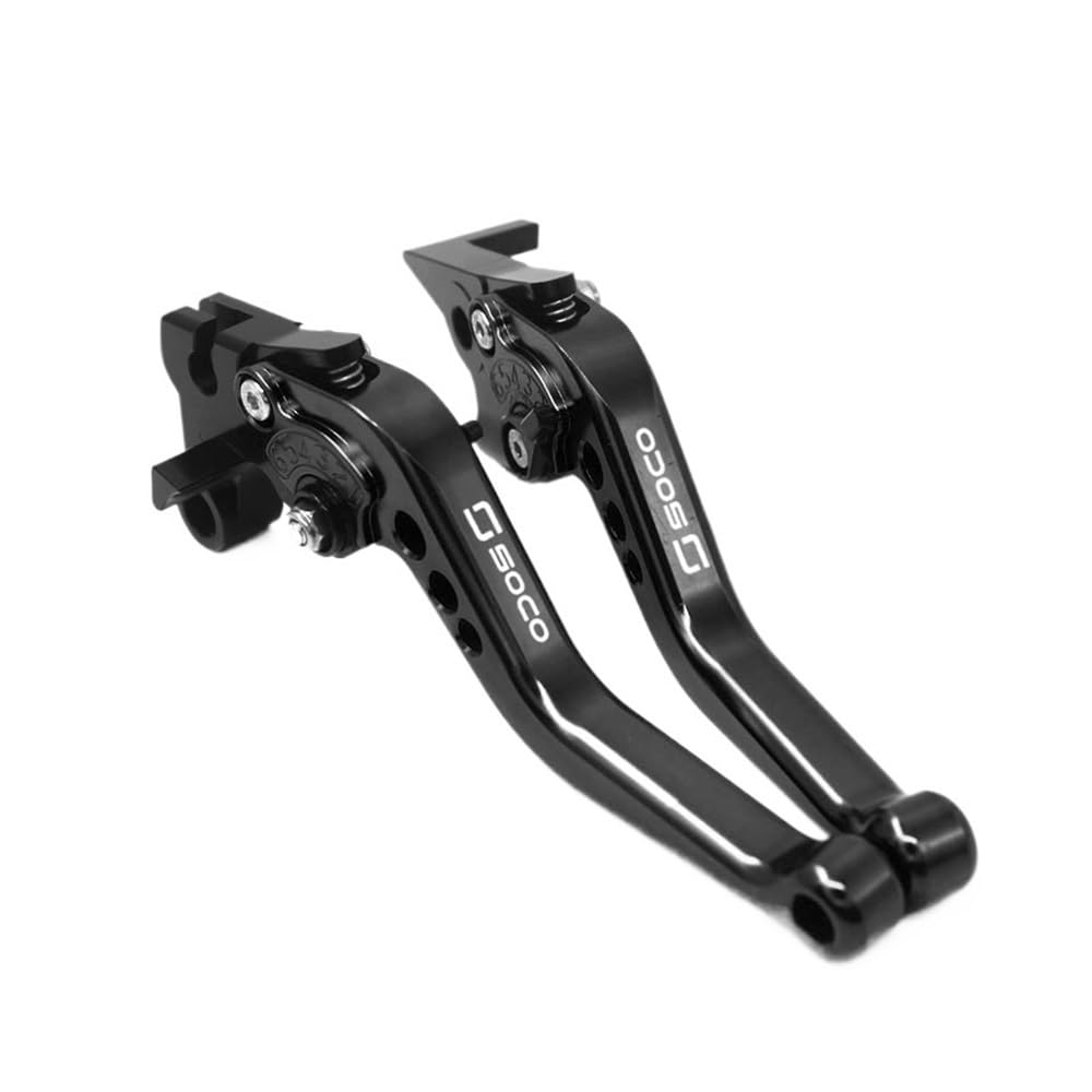 WGHPOSQTJ Hand Brake Clutch Levers Motorcycle Accessories for Super SOCO TC TCmax TS TSx Adjustable Brake Handle Clutch Levers Master Lever