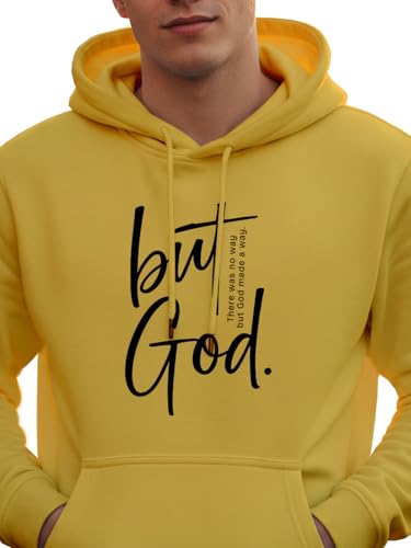 Image of XENOVAURBAN Hoodie for Men /Women | Unisex fit Cotton Fleece Hooded Sweatshirt - GOD1